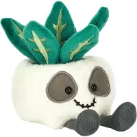 Jellycat Bamse - 14x10 cm - Amuseables Skull Planter - - OneSize - Bamse
