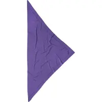 Lala Berlin Tørklæde - 162x85 - Triangel Solid M - Iris - - OneSize - Tørklæde