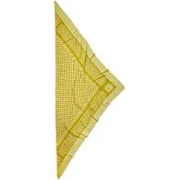 Lala Berlin Tørklæde - 162x85 - Triangle Trinity M - Limone - - OneSize - Tørklæde