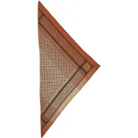 Lala Berlin Tørklæde - 162x85 - Triangle Trinity Degradeé M - Al - - OneSize - Tørklæde