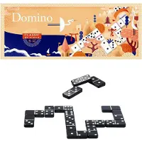 Djeco Domino - Sort - - OneSize - Spil
