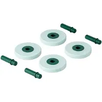 Modu 4x Foam Wheels - 4-pak - Ocean Mint/Forrest Green - - OneSize - Tumledyr