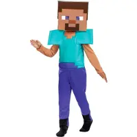 Minecraft Udklædning - Minecraft - Steve Fancy - - 3-4 år (98-104) - Udklædning