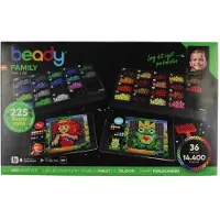 Beady Family m. Perleplader - 14.400 Perler - - OneSize - Perler