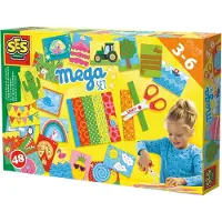 SES Creative Klippesæt - Mega Pakke - - OneSize - Kreasæt