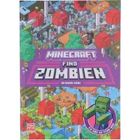 Forlaget Alvilda Minecraft - Find zombien (en søg og find-bog) - Børnebog - Hardcover
