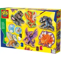 SES Creative SES gipsfigurer + maling Mytiske væsner 01404 14049