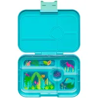 Yumbox Madkasse m. 5 Rum - Bento Tapas - 993 ml - Antibes Blue/J - - OneSize - Madkasse