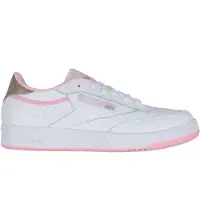 Reebok Sko - Club C - Tennis - Hvid/Rosa - - 36,5 - Sko