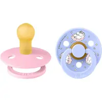 BIBS x Moomin Colour Sutter - Str. 1 - 2-pak - Baby Pink Mix - - 0-6 mdr - Sutter