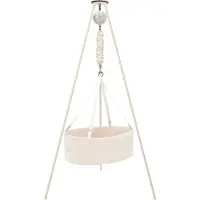 Moonboon Oval Vugge - Classic Bundle - Nature/Hvid - - OneSize - Vugge