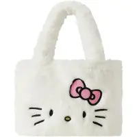 Name it Håndtaske - NkfDyoba - Plys - Cloud Dancer m. Hello Kitt - - OneSize - Taske
