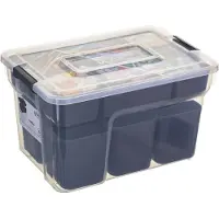 5 Five Plastbeholder med låg Organiser Box