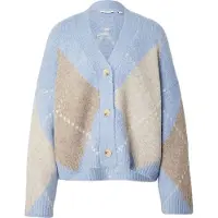 Noella Cardigan 'Laiana' beige-meleret / lyseblå / hvid