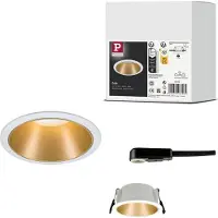 Paulmann 93396 LED-indbygningslys Hvid (mat), Guld