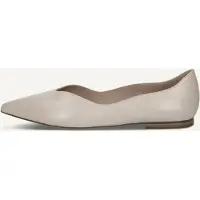 Caprice Ballerina, beige, made of Leather with Block heel, Size 40.5