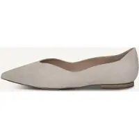 Caprice Ballerina, grey, made of Leather with Block heel, Size 41