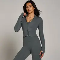Myprotein MP Women's Tempo Cropped Jacket - Dark Grey - XS