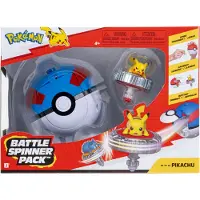 Pokémon Battle Spinner Pikachu med Great Ball