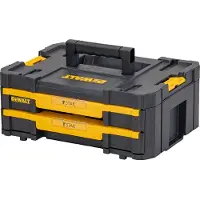 DeWalt TSTAK IV VÆRKTØJSKIST - 2 SKUFFER DWST1-70706