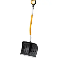 Fiskars 1057186, Sneskovl, Metal, Sort, Orange, Justerbar, Ergonomisk, Polen, 53,2 cm