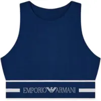 Emporio Armani Emporio Armanitil kvinder. EW002960_AF19023 Hverdagens bedste marine (S), Casual, Sport, Bomuld, Multisport, Uden ærmer/stropper, Blå