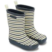 Bundgaard Børne Bungaard Charly Høj Gummistøvler Oceanic Stripe