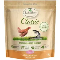 Lukullus Classic Junior Kylling & Laks - Økonomipakke: 5 x 1 kg ny opskrift