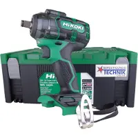 HiKOKI WR18DH WR18DHW2Z Batteri slagboremaskine 345 Nm 18 V/DC Antal batterier, der følger med 0 uden batteri, uden oplader