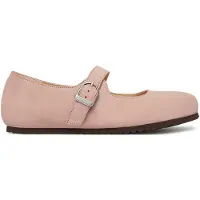 Birkenstock Santa Clarita Natural Leather Narrow Ballerinaer