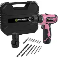 Fieldmann Bore-/skruemaskine FDV 10253-A 12 V 2 x akku 1,3 Ah