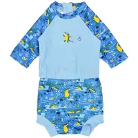 Splash About Våddragt - Happy Nappy - Crocodile Swamp - - 3-6 mdr - Våddragt