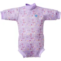 Splash About Våddragt - Happy Nappy - Lilac Spring - - 6-12 mdr - Våddragt