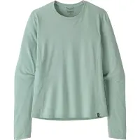 Patagonia - Vandretøj dame - W's L/S Cap Cool Sun Shirt Thermal Blue Thin Ice X-Dye til Unisex - Størrelse XS - Blå