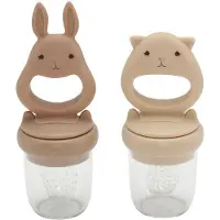 Konges Sløjd Food Feedere - 2-pak - Bark/Shell - - OneSize - Food Feeder
