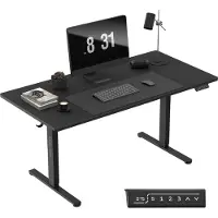 MarkAdler Gaming skrivebord Mark Adler Leader 7.6 Black 160 x 80 cm