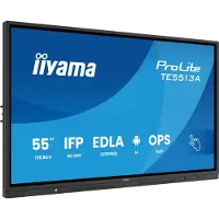 Iiyama ProLite TE5513A-B2AG - 55 Diagonal klasse (54.6 til at se) LED-bagbelyst LCD paneldisplay - interaktiv digital skiltning - med berøringsskær