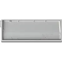 Wooting 60HE v2 Aluminium Case (Bright Silver) - Tastatur taske - Sølv