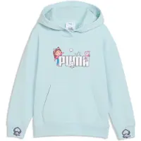 Puma x GABBY'S DOLLHOUSE Relaxed Graphic Hoodie Kids, Sweatshirts, Fresh Water, 2-3Y