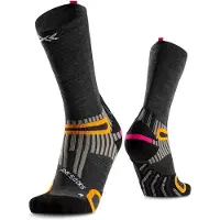 X-socks - Vandretøj - Hike Anatomix Merino Crew Heather Grey til UnisexUld - Størrelse 39-41 - Grå