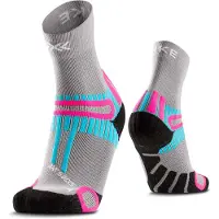X-socks - Vandretøj - Hike Perform Ankle Clay Grey til Unisex - Størrelse 42-44 - Grå