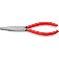 Knipex 30 11 190, Nåletang, 7 mm, 5 cm, Stål, Plast, Rød