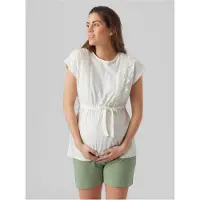Mamalicious Alisa Mary Maternity Kortærmet Bluse