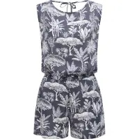 Ragwear Jumpsuit 'Zella' natblå / hvid