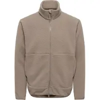 Only & Sons Fleecejakke 'ONSJason' lysebrun