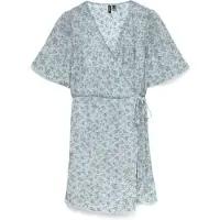 Vero moda Maternity Sommerkjole 'VMMJosie' dueblå / himmelblå / oliven