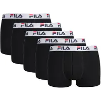 FILA Boksershorts rød / sort / hvid