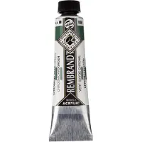 Rembrandt Acrylic Colour Tube Chromium Oxide Green 668