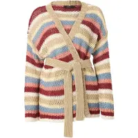 Weekend Max Mara Weekend Max Maratil kvinder. 2615341032600 Jakke i hør Wkdbonito multicolor (M), Casual, Flerfarvet, Linned