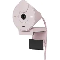 Logitech BRIO 300 - Webcam - Full HD - 1920 x 1080 - indbygget mikrofon - USB-C - Rose